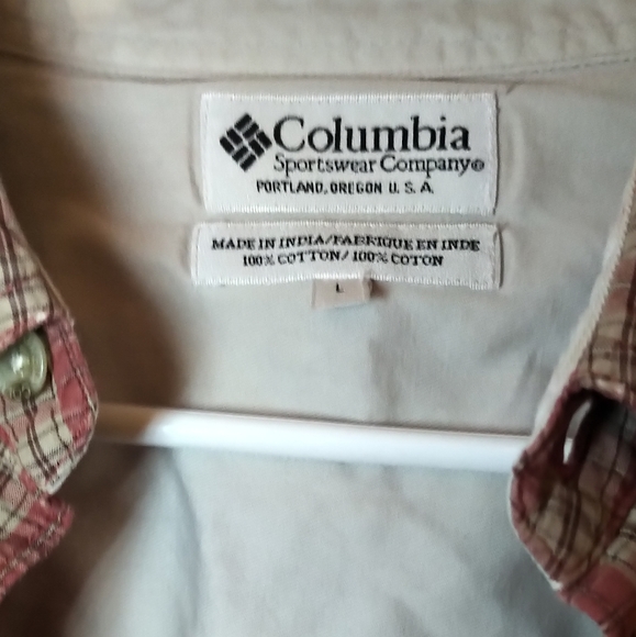 Columbia plaid button down - Picture 5 of 8